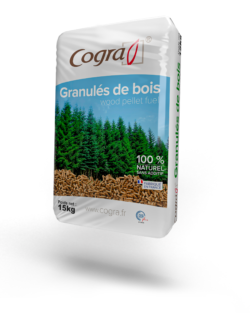 Sac de granulés de bois COGRA